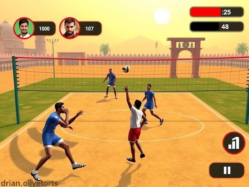 Barmer Volley Rulers Gameplay Features
